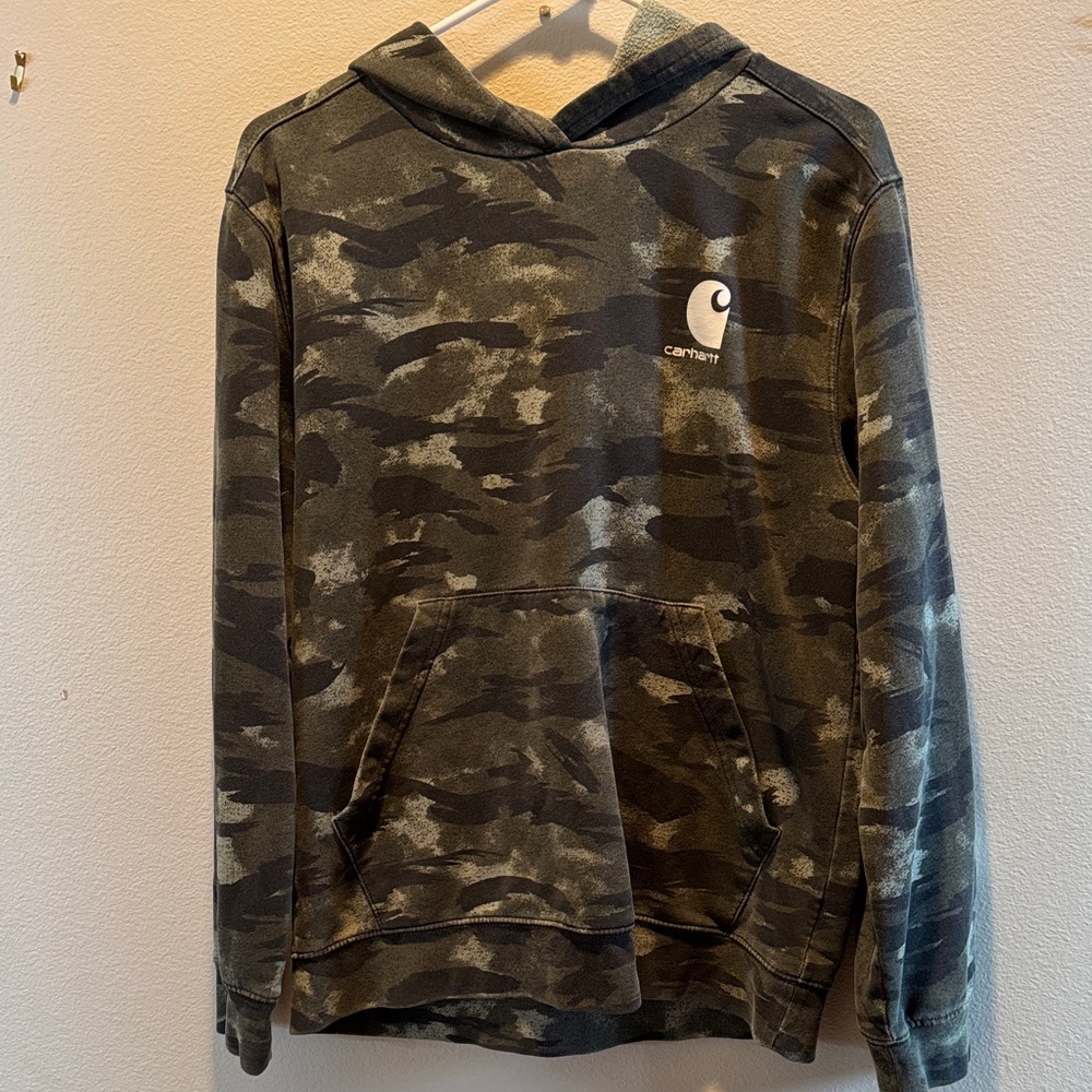 Carhartt Green Camo Pullover